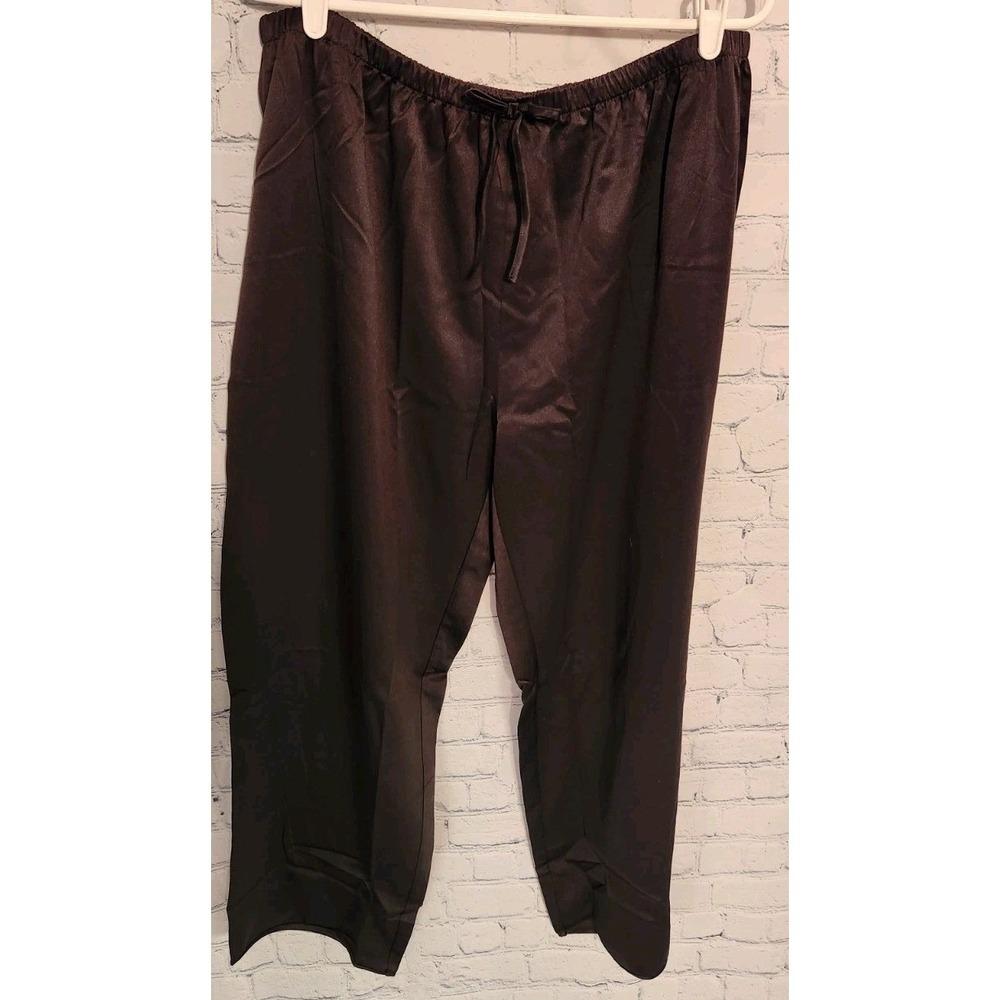 2 Piece Fredericks of Hollywood, Satin Lattice PJ Set, Cami And Bottoms‎ 3X NEW - Picture 6 of 10